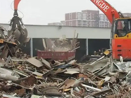 沙湖原种场工装拆除